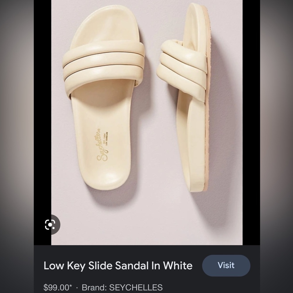 SEYCHELLES LOW KEY SLIDE SANDALS